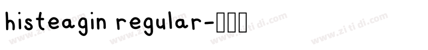histeagin regular字体转换 histeagin regular字体转换